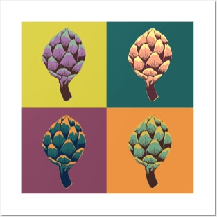 Artichoke screenprint Posters and Art